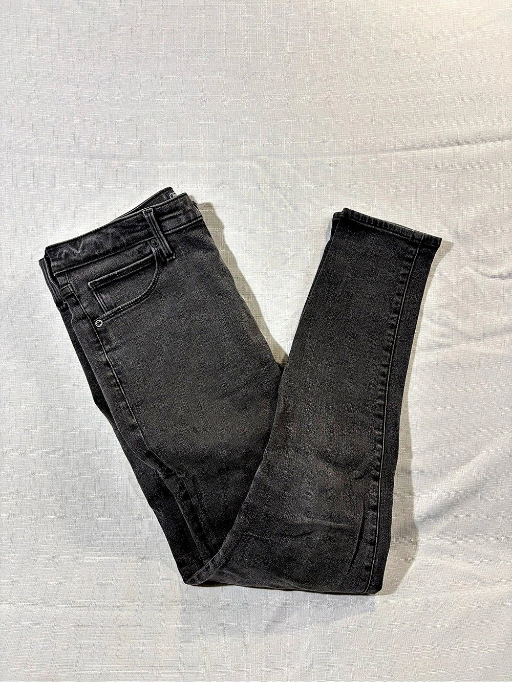 Abercrombie & Fitch Sloan High Rise Super Skinny Jeans Black Waist 30